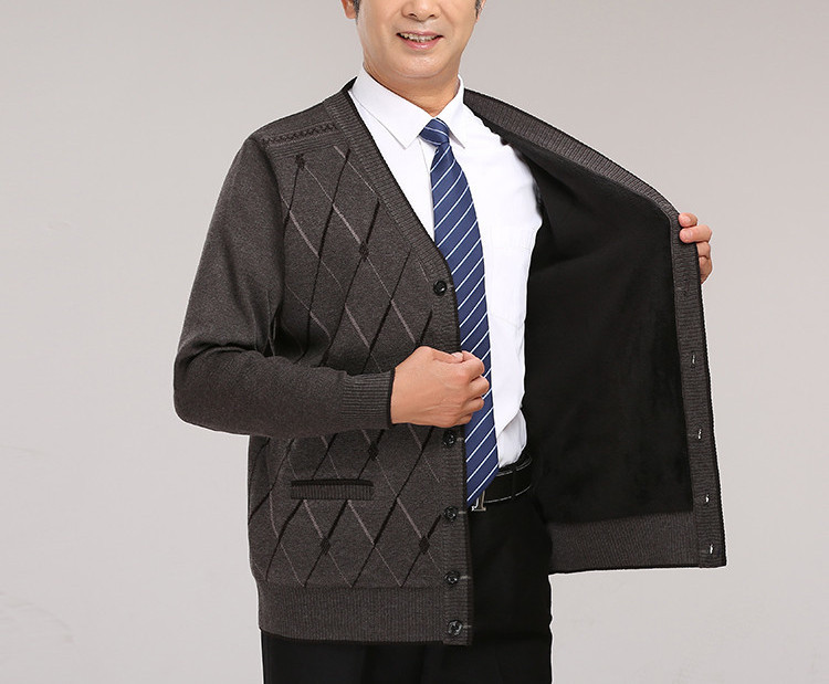 Vestă casual pentru bărbați, cu căptușeală moale și nasturi