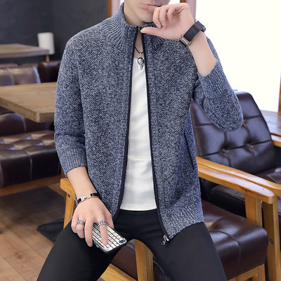 Új modell férfi téli mellény cipzárral