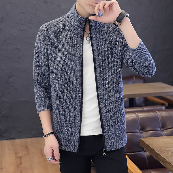 Új modell férfi téli mellény cipzárral