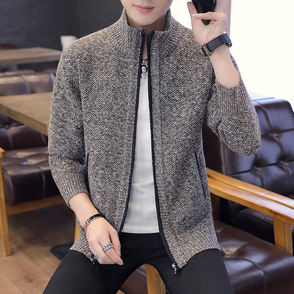 Új modell férfi téli mellény cipzárral