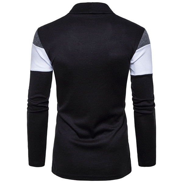 Vékony férfi tavaszi-őszi mellény, rögzítés nélkül