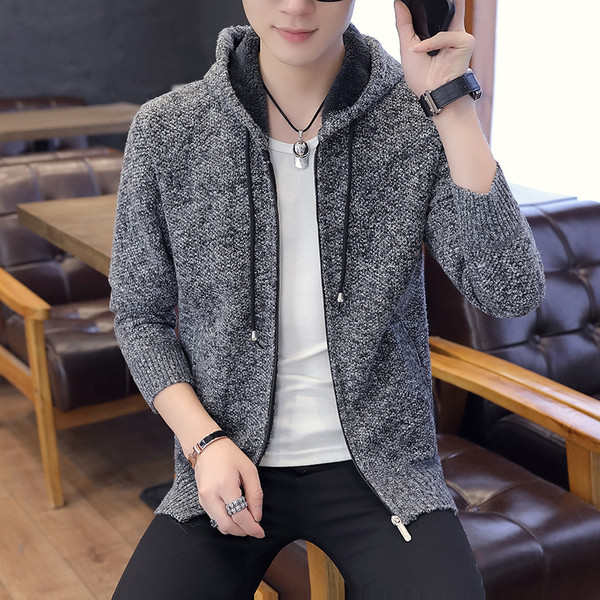 Muški prsluk s kapuljačom i patentnim zatvaračem