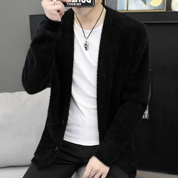 Ανδρική καθημερινή μοντέρνα  ζακέτα  χωρίς στερέωση σε δύο χρώματα