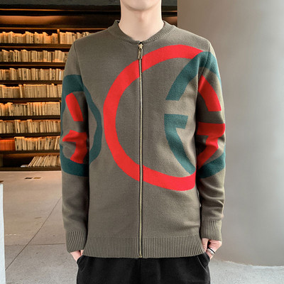 Új modell férfi mellény ovális nyakkivágással és cipzárral