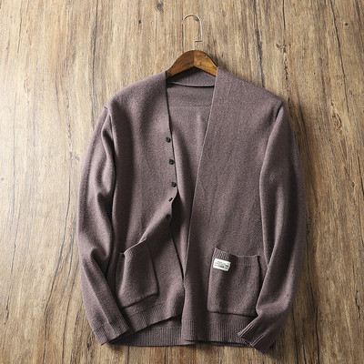 Ανδρική καθημερινή μοντέρνα  ζακέτα  με τσέπη και κουμπιά