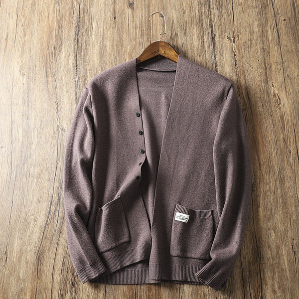 Ανδρική καθημερινή μοντέρνα  ζακέτα  με τσέπη και κουμπιά