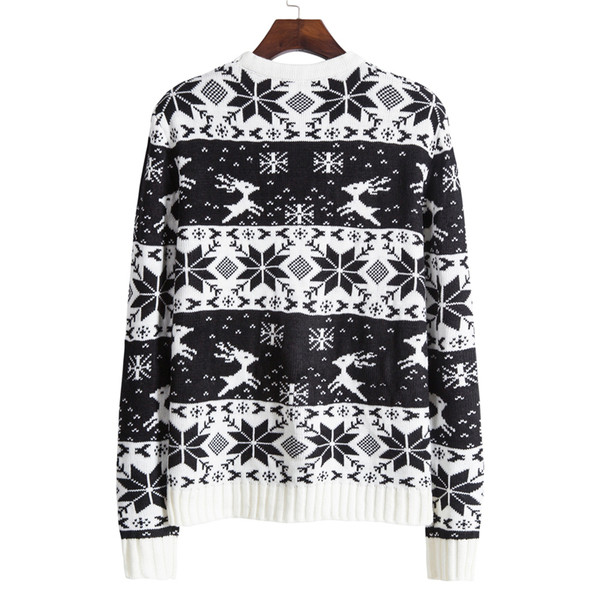 Alkalmi férfi kardigán karácsonyi motívumokkal