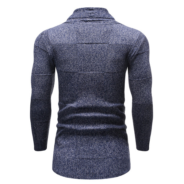 Modern férfi mellény zsebekkel és hosszú ujjakkal