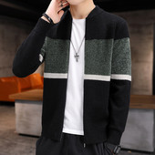 Férfi mellény cipzárral és ovális nyakkivágással