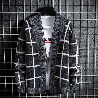 Kockás férfi mellény gombokkal