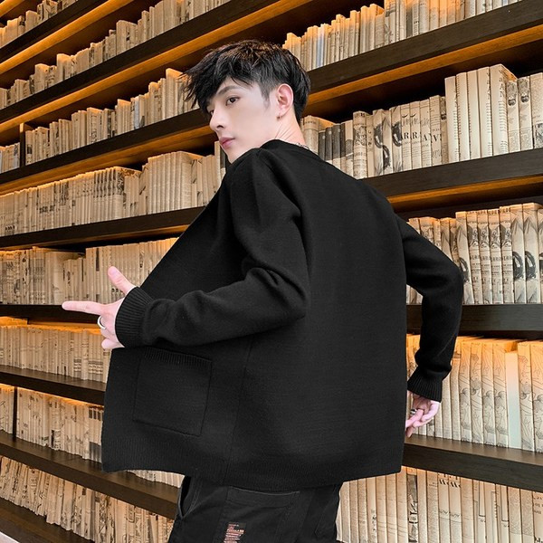 Lezser férfi kardigán gombokkal, két színben