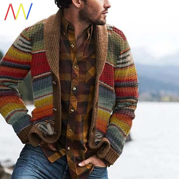 Šareni muški prsluk i veličine do 5XL