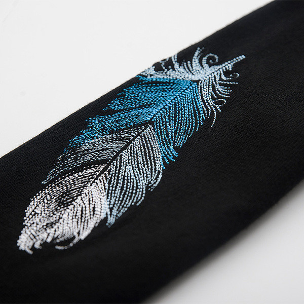 Tavaszi-őszi kardigán hímzéssel és gombokkal