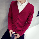 Alkalmi férfi mellény V-nyakkal és gombokkal