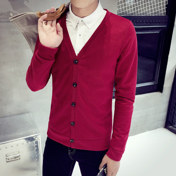 Alkalmi férfi mellény V-nyakkal és gombokkal