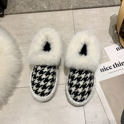 Νέο μοντέλο γυναικεία casual παπούτσια με γούνα