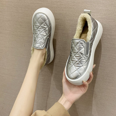 Γυναικεία casual παπούτσια με ζεστή φόδρα