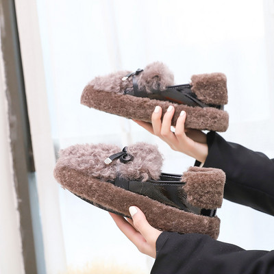 Új modell női alkalmi pehelycipő szalaggal