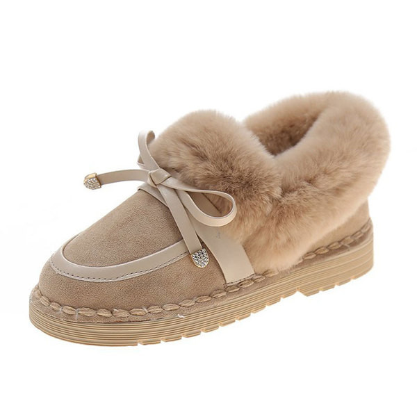 Γυναικεία casual παπούτσια με κορδέλα και επένδυση