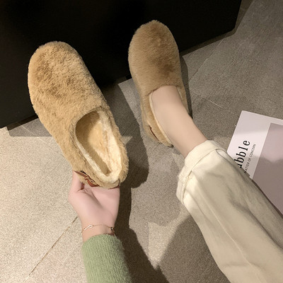 Γυναικεία παπούτσια casual με σόλα - στρογγυλεμένο μοντέλο