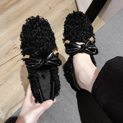 Pehely női alkalmi cipő fűzővel és lapos talppal