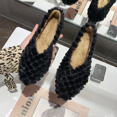 Alkalmi női pehelycipő lapos talppal