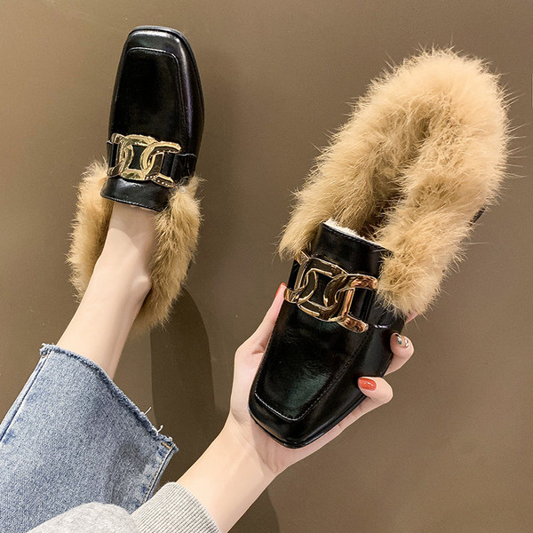 Ležerne ženske kožne cipele s perom