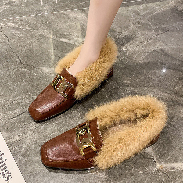 Ležerne ženske kožne cipele s perom