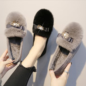 Új modell alkalmi női pehelycipők lapos talppal