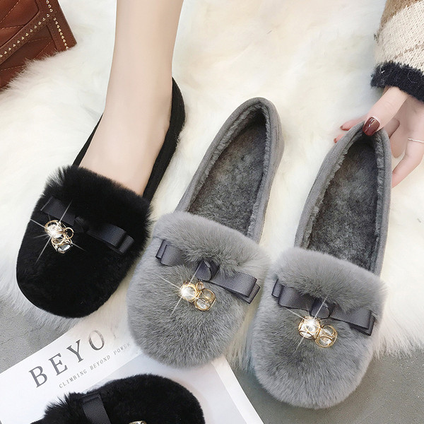 Új modell alkalmi női pehelycipők lapos talppal