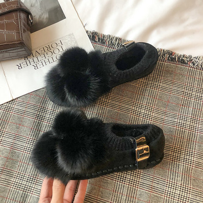 Női alkalmi cipő lapos talppal és pehellyel