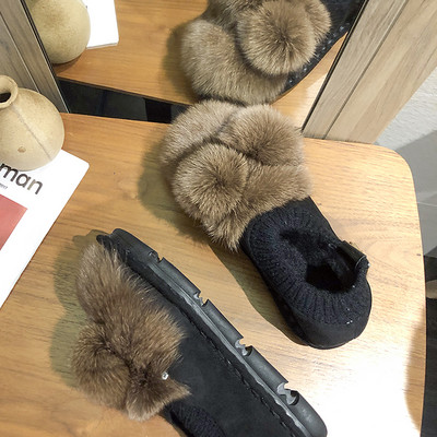 Női alkalmi cipő lapos talppal és pehellyel