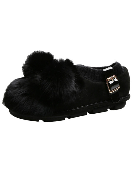 Női alkalmi cipő lapos talppal és pehellyel