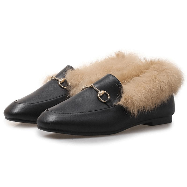 Női alkalmi cipő puha béléssel és lapos talppal