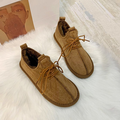 Alkalmi női bársonycipő fűzős, lapos talppal