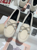 Modern női alkalmi cipő szalaggal - lapos talppal