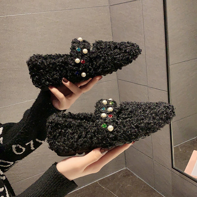 Ležerne ženske perje s kamenčićima u boji