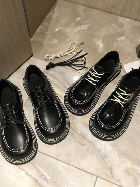 Novi model casual ženskih cipela od umjetne kože sa vezicama