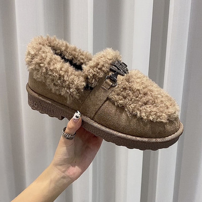 Ženske casual cipele od eko brušene kože s perom i ravnim potplatom