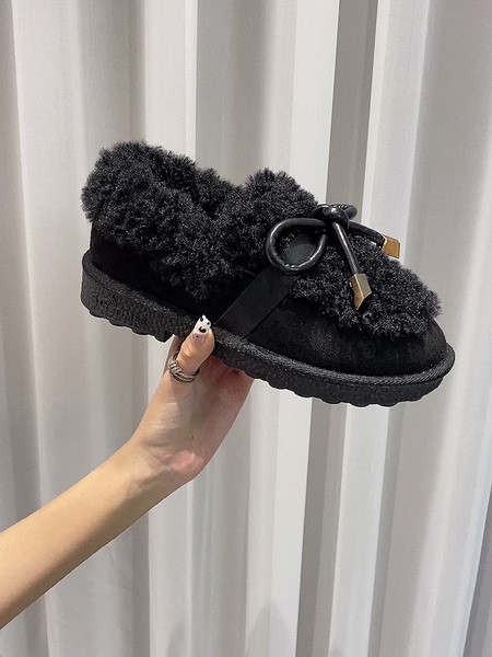 Ženske casual cipele od eko brušene kože s perom i ravnim potplatom