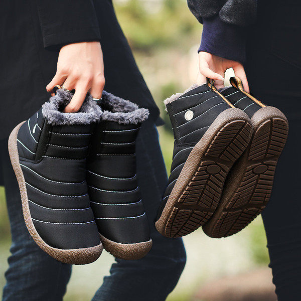 Párnázott és meleg férfi téli cipő többféle modellben