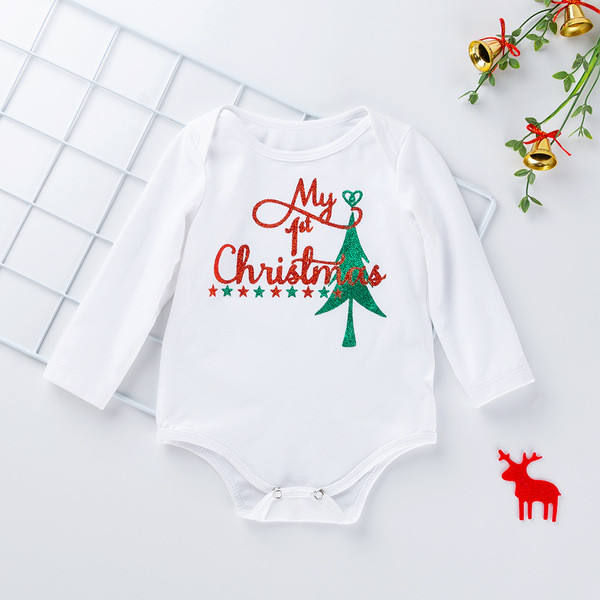 Baba karácsonyi test és szoknya készlet