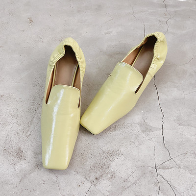 Női alkalmi cipő eko bőrből, alacsony sarkú