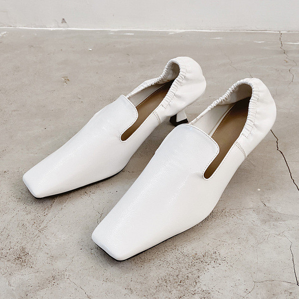 Női alkalmi cipő eko bőrből, alacsony sarkú