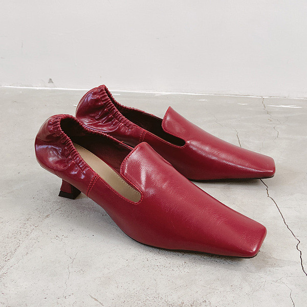 Női alkalmi cipő eko bőrből, alacsony sarkú