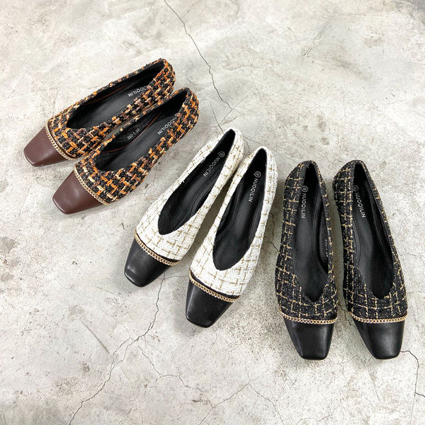 Stílusos női cipő lapos talppal