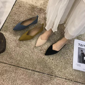 Új modell női hegyes cipő több színben