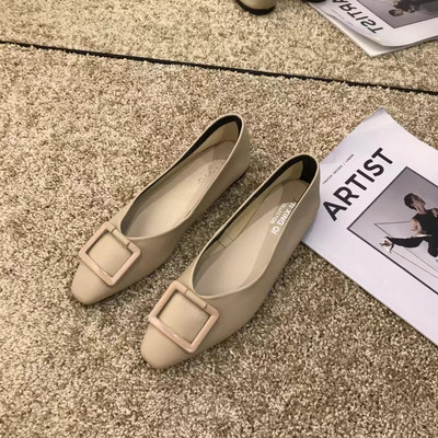 Női alkalmi cipő eko bőrből - lapos talppal