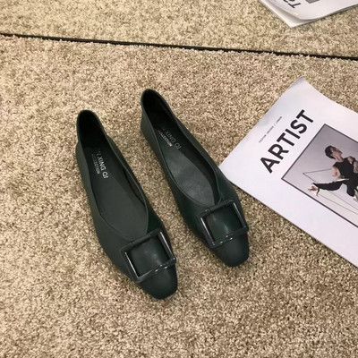 Női alkalmi cipő eko bőrből - lapos talppal