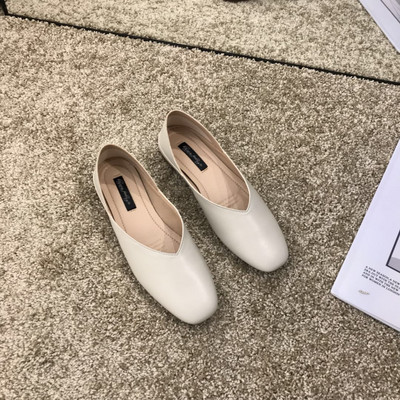 Γυναικεία casual παπούτσια από οικολογικό δέρμα - με επίπεδη σόλα